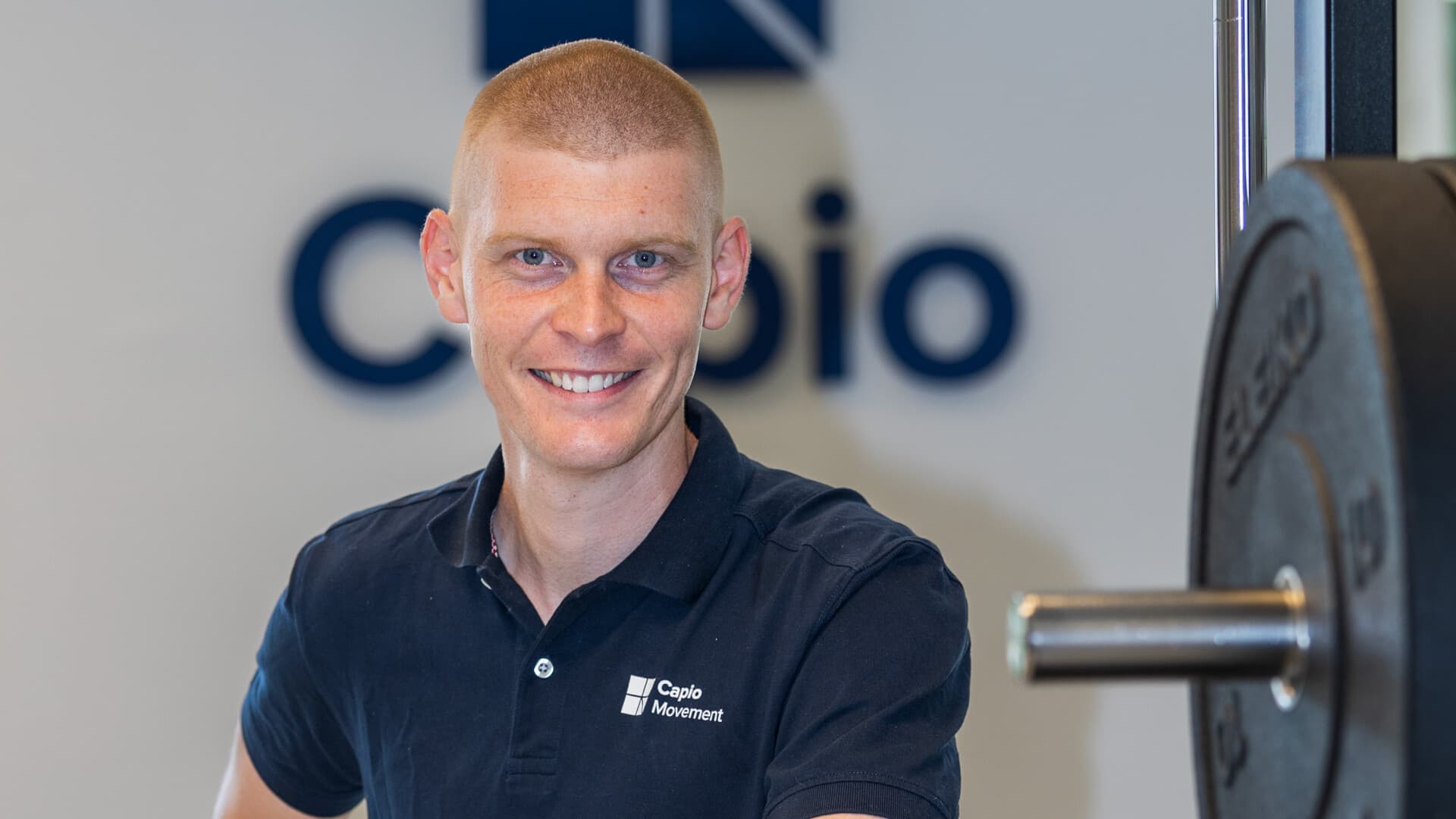 Fysioterapeut Filip Josefsson, Capio Movement idrottsmottagning. 