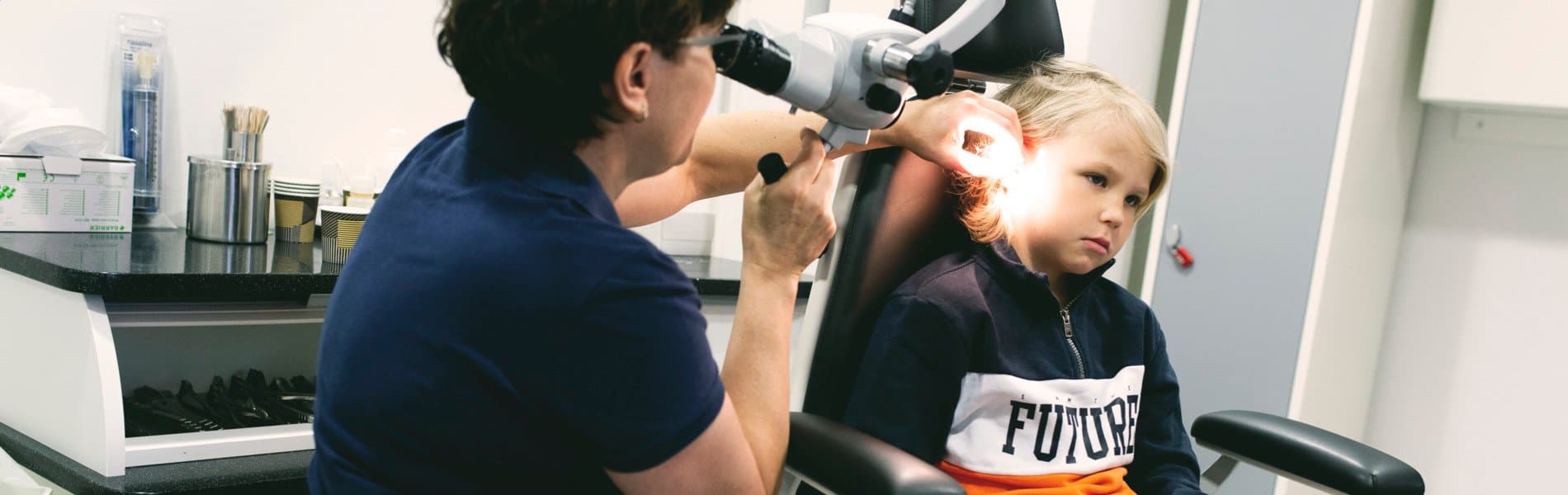 Öronundersökning av barn