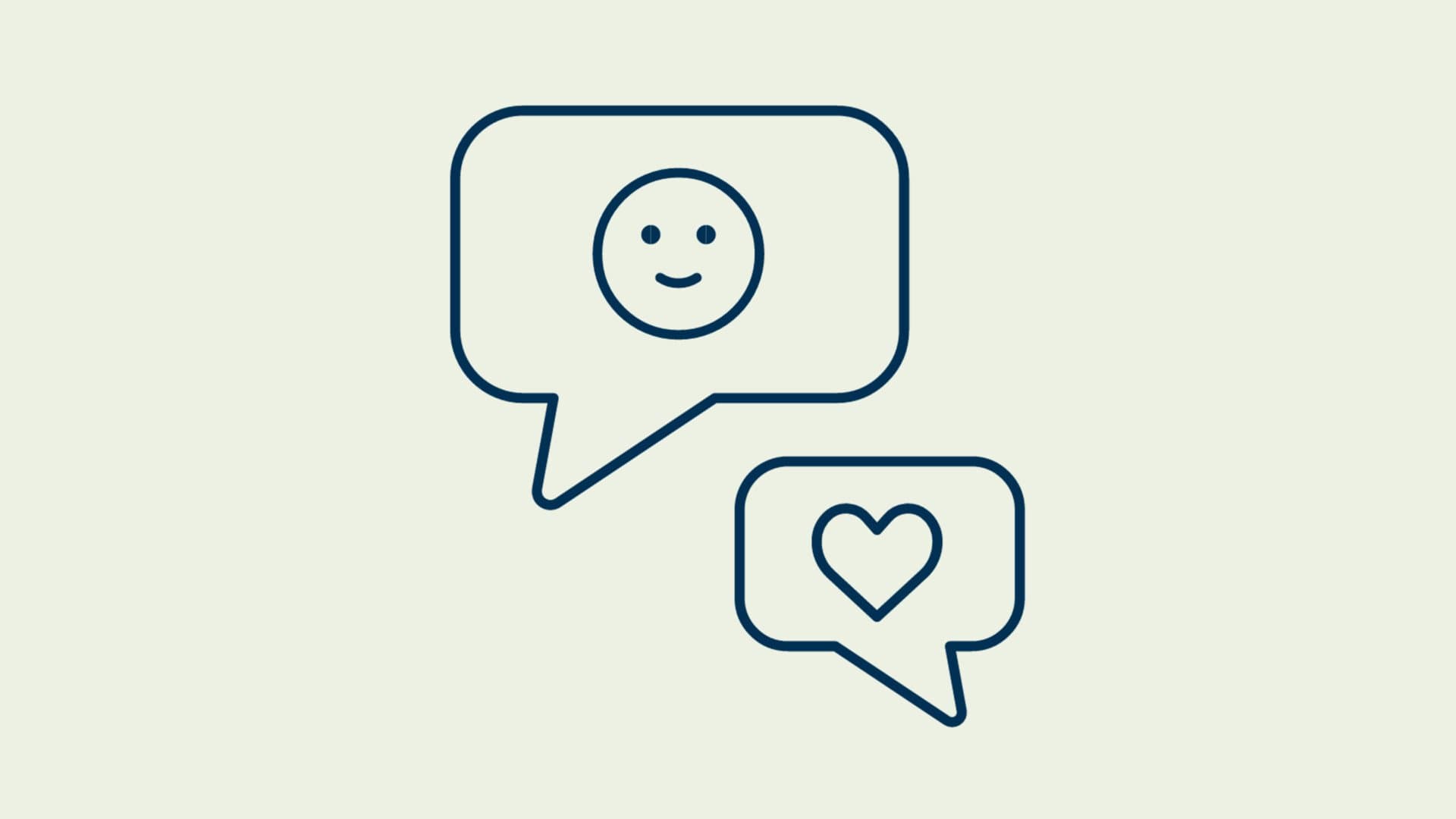 Illustration på två pratbubblor Illustration på två pratbubblor