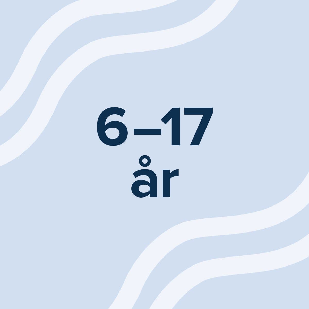 Text i bild: 6-17 år