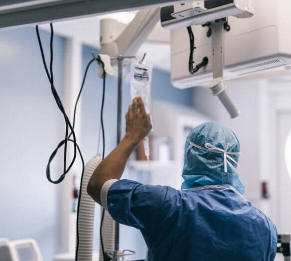 Bild på läkare inom ortopedi