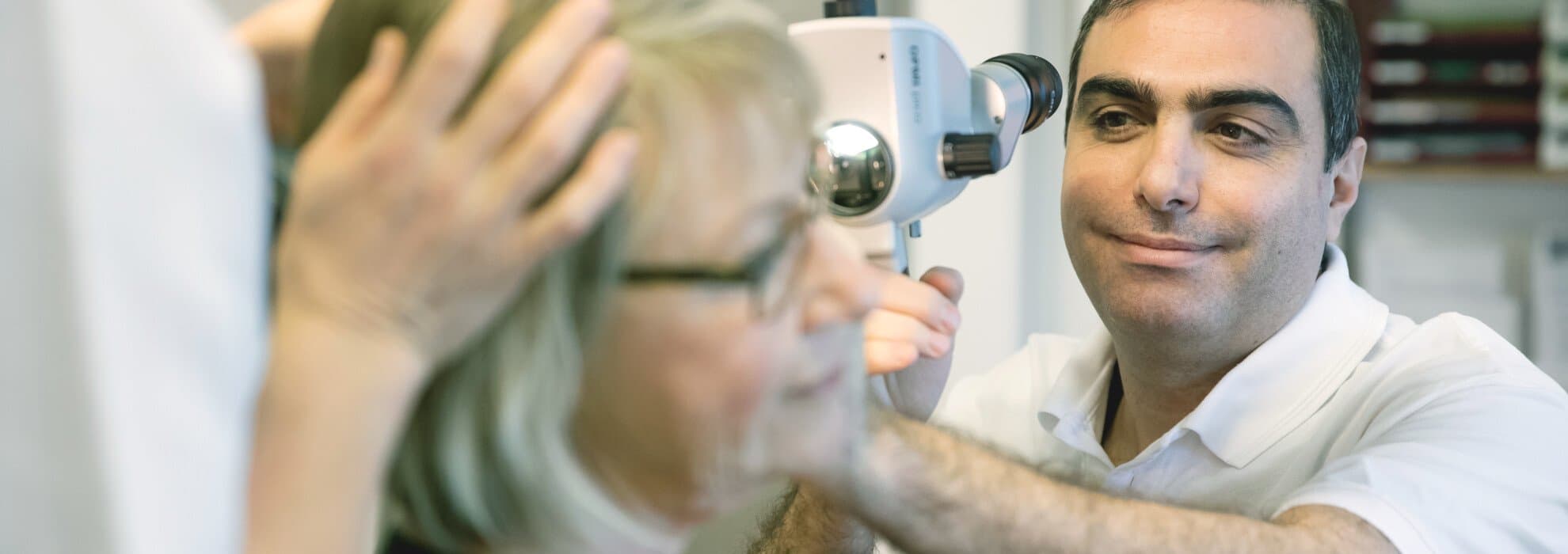 läkare med patient läkare med patient