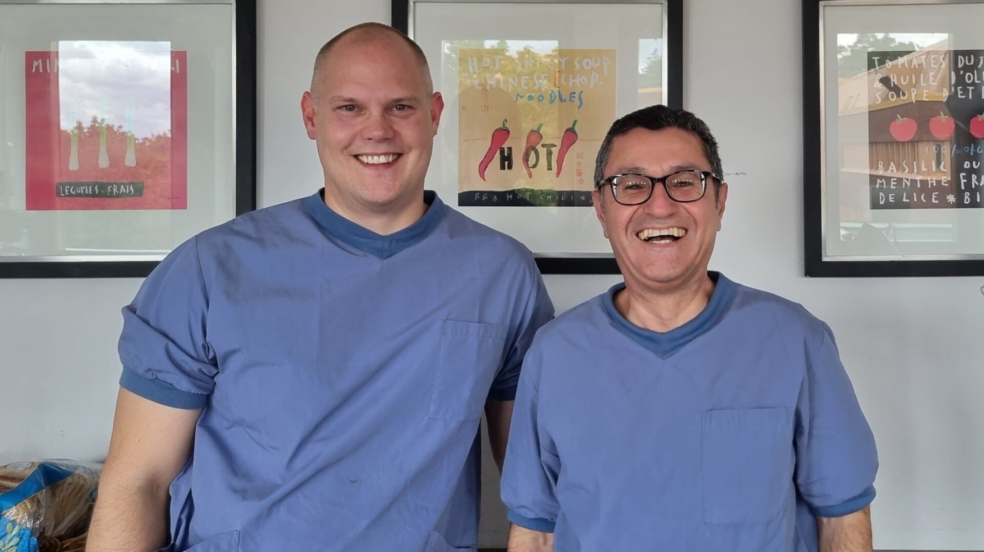 Erik Edström och Adrian Elmi Terander Erik Edström och Adrian Elmi Terander, rygg- och neurokirurger på Capio Spine Center Stockholm