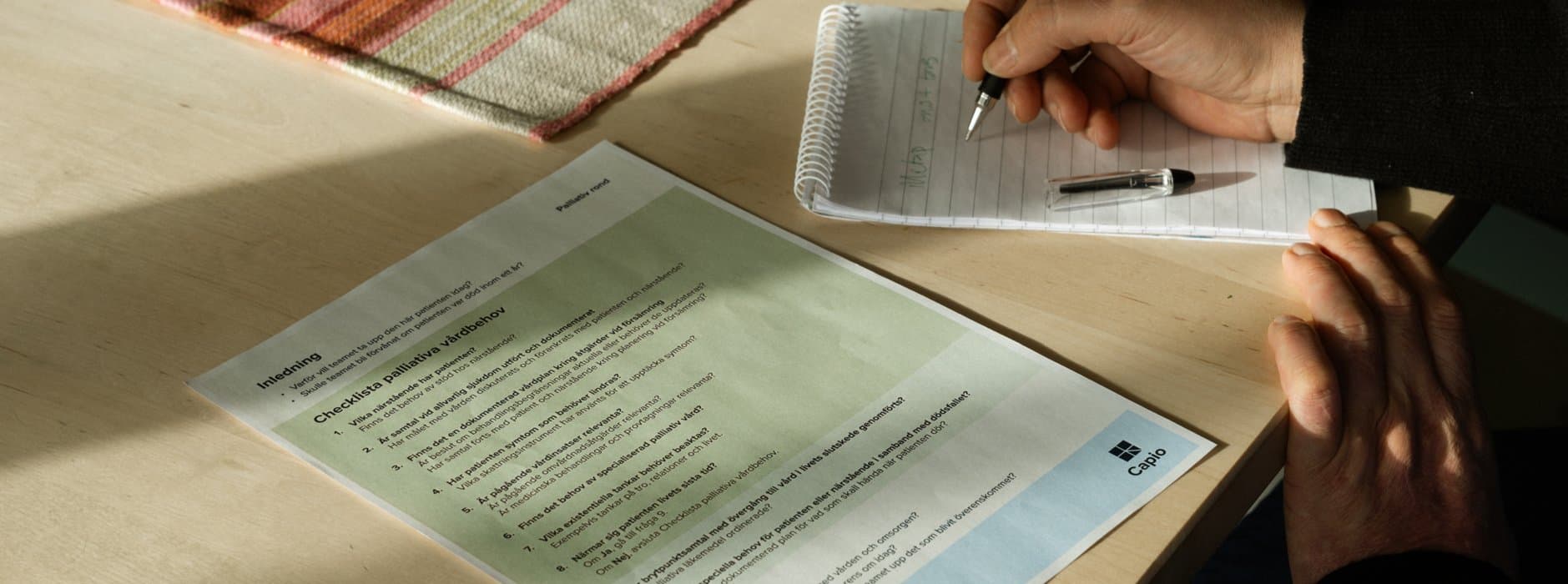 Checklista för palliativ rond Checklista för palliativ rond