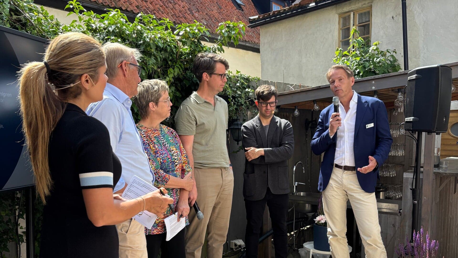 Medverkande på seminariet i Almedalen 23 juni 2026 Medverkande på seminariet i Almedalen 23 juni 2026