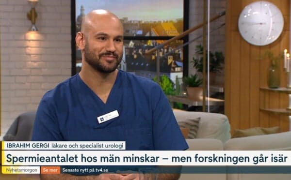 Ibrahim Gergi, specialistläkare, Capio Urokirurgiskt Centrum