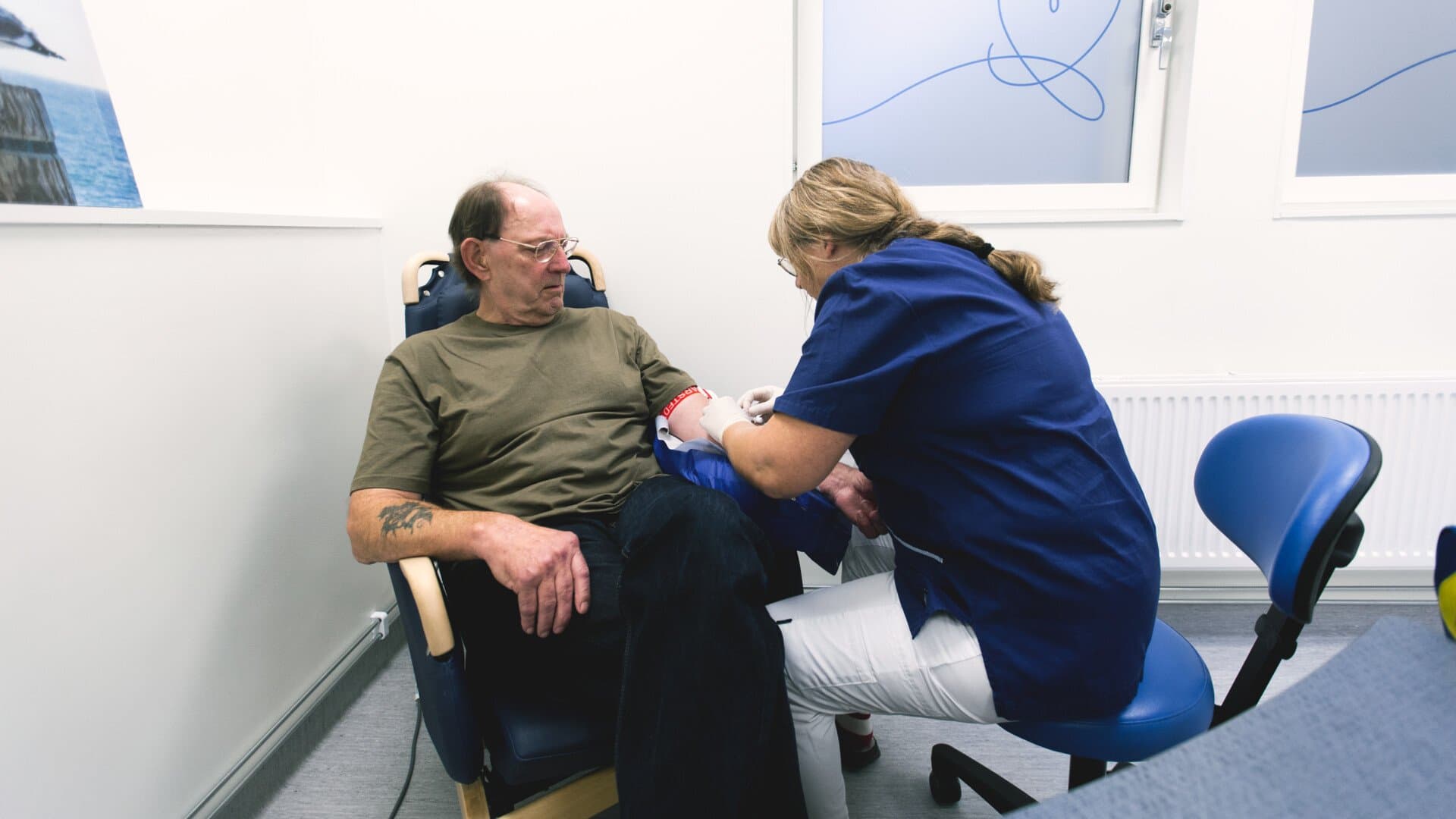 patient tar blodprov patient tar blodprov