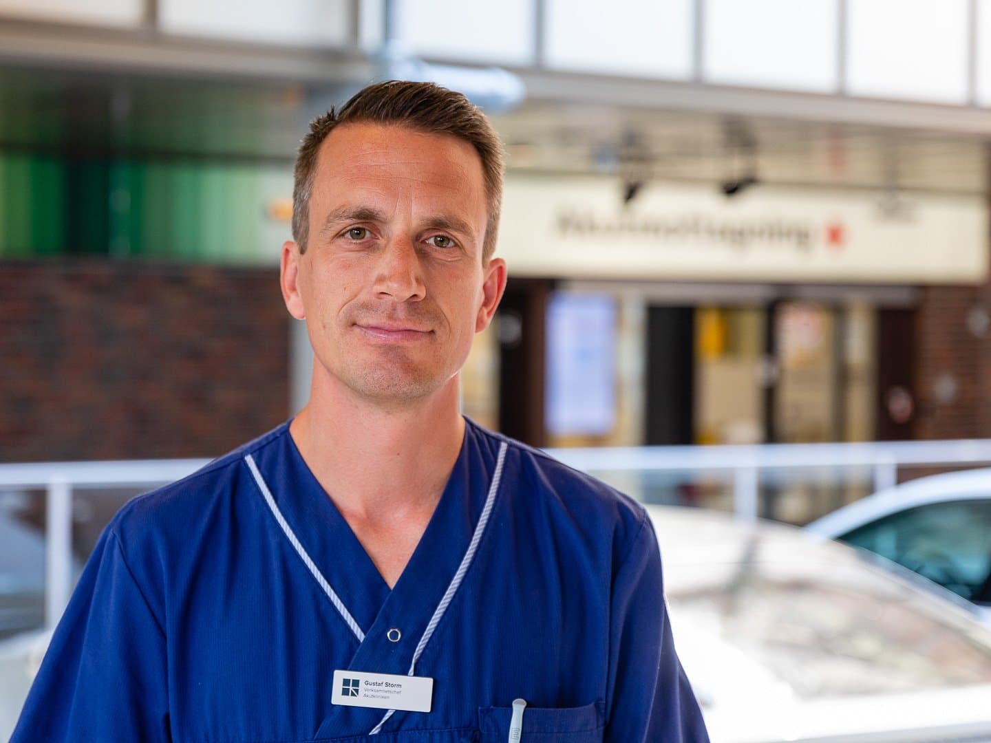 Gustaf Storm om arbetet på Akutkliniken Gustaf Storm om arbetet på Akutkliniken