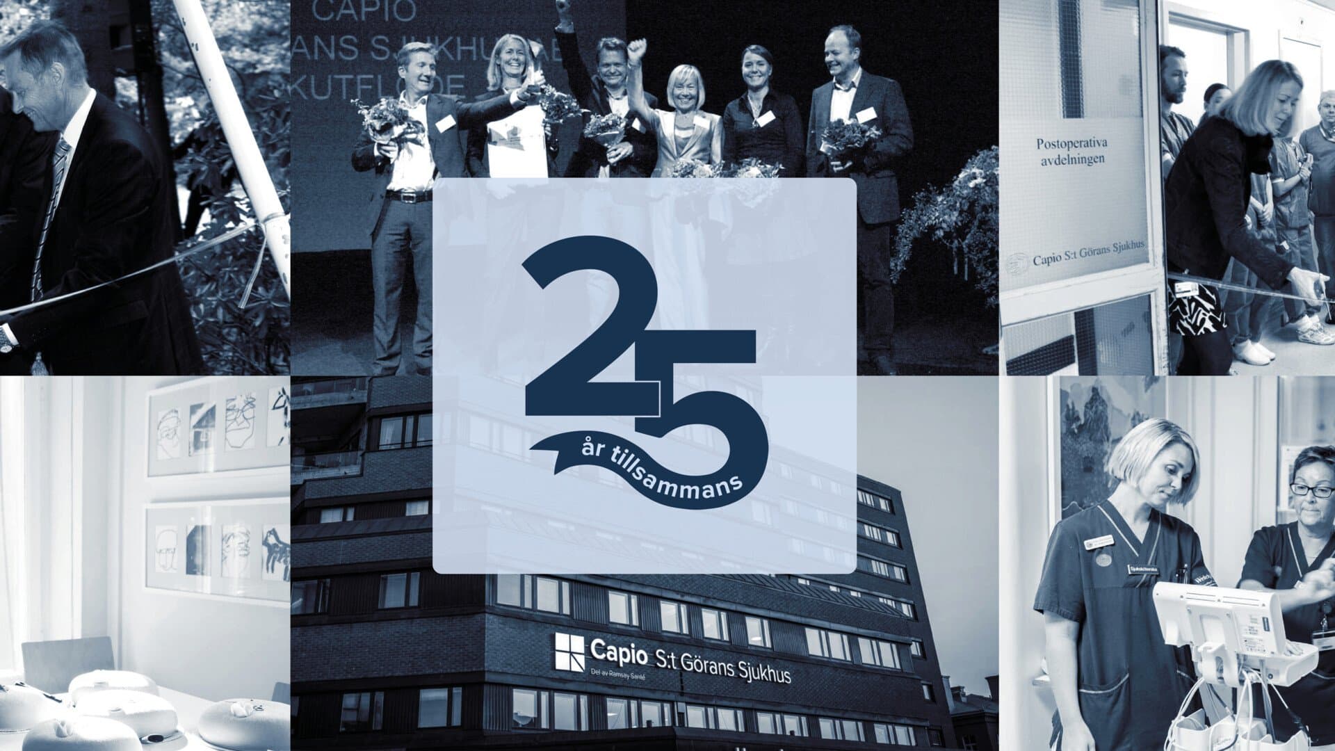 Jubileumsbilder från Capio S:t Görans Sjukhus