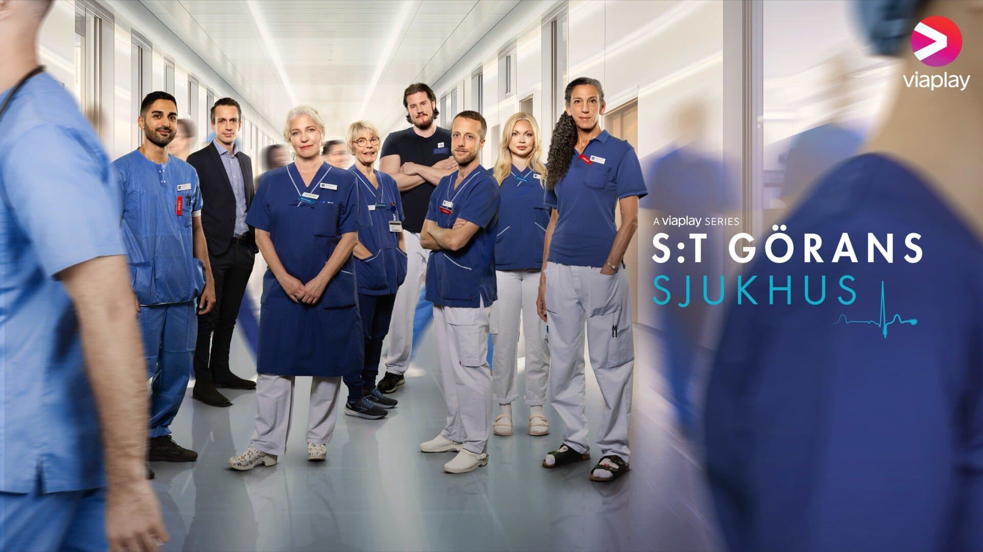 Bild på huvudkaraktärerna i säsong ett av dokumentärserien