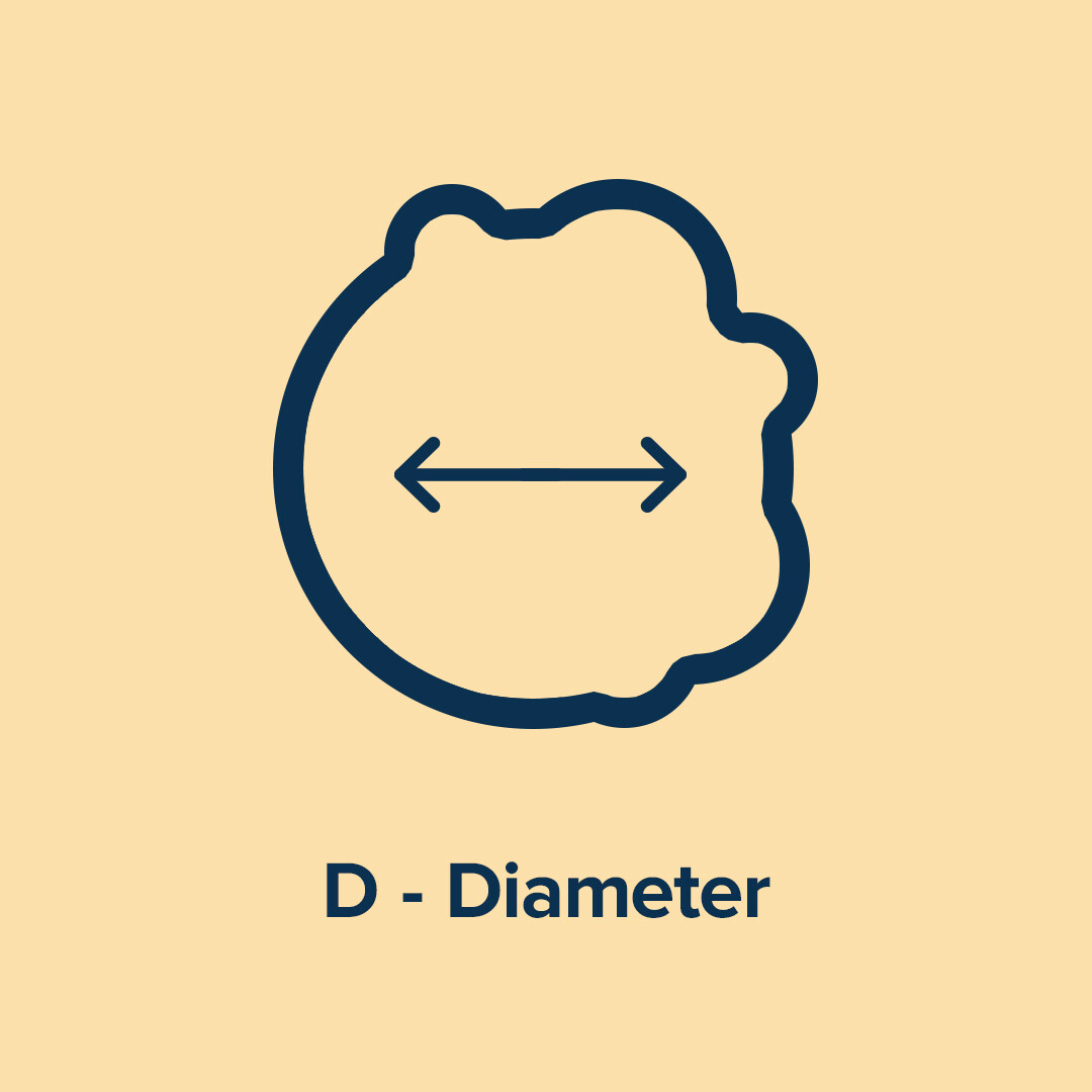 D - Diameter D - Diameter