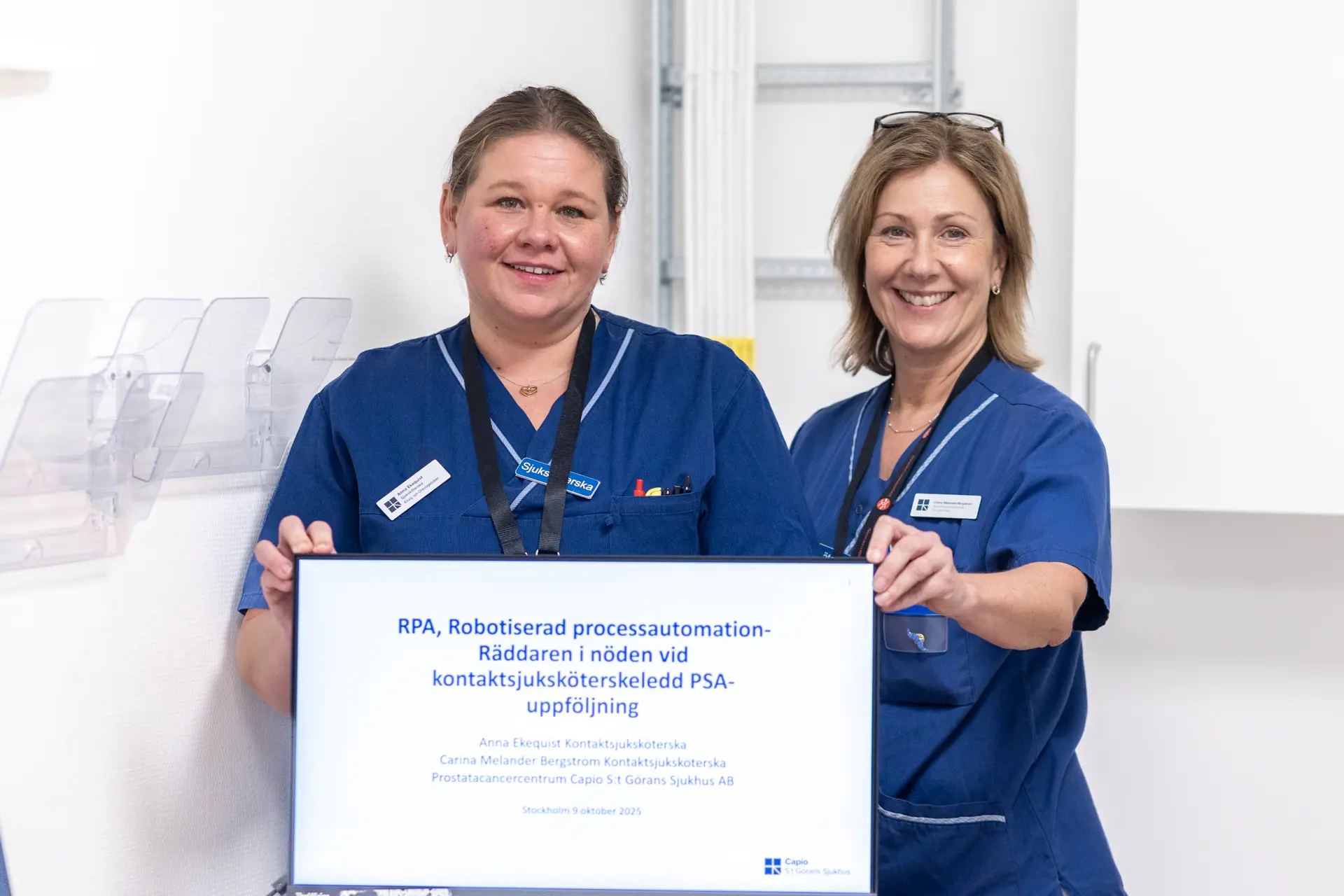 Automatiseringav administration kring prostatacancerpatienter.