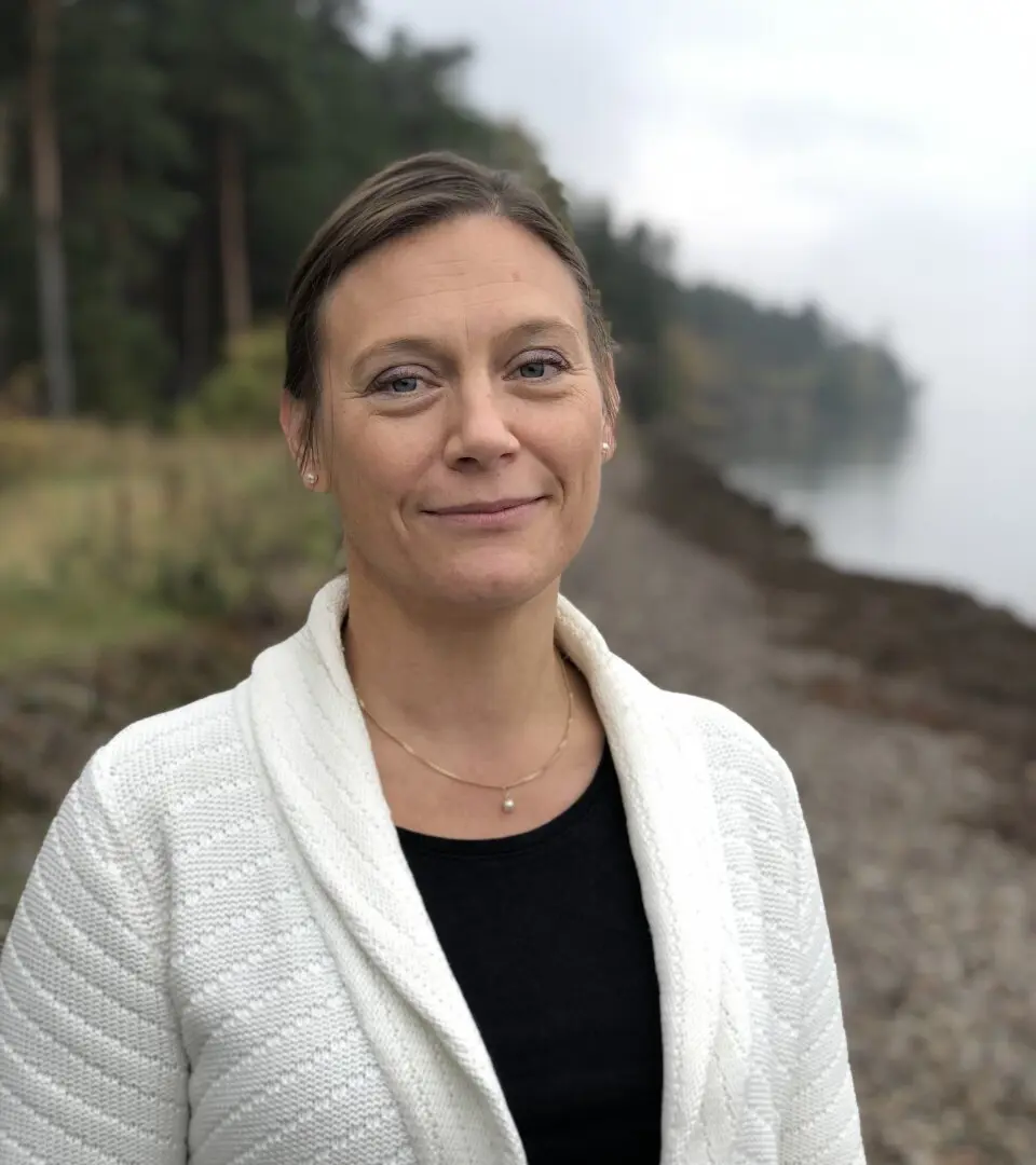 Linda Sandberg porträtt Linda Sandberg porträtt