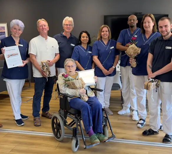 medarbetare och patient